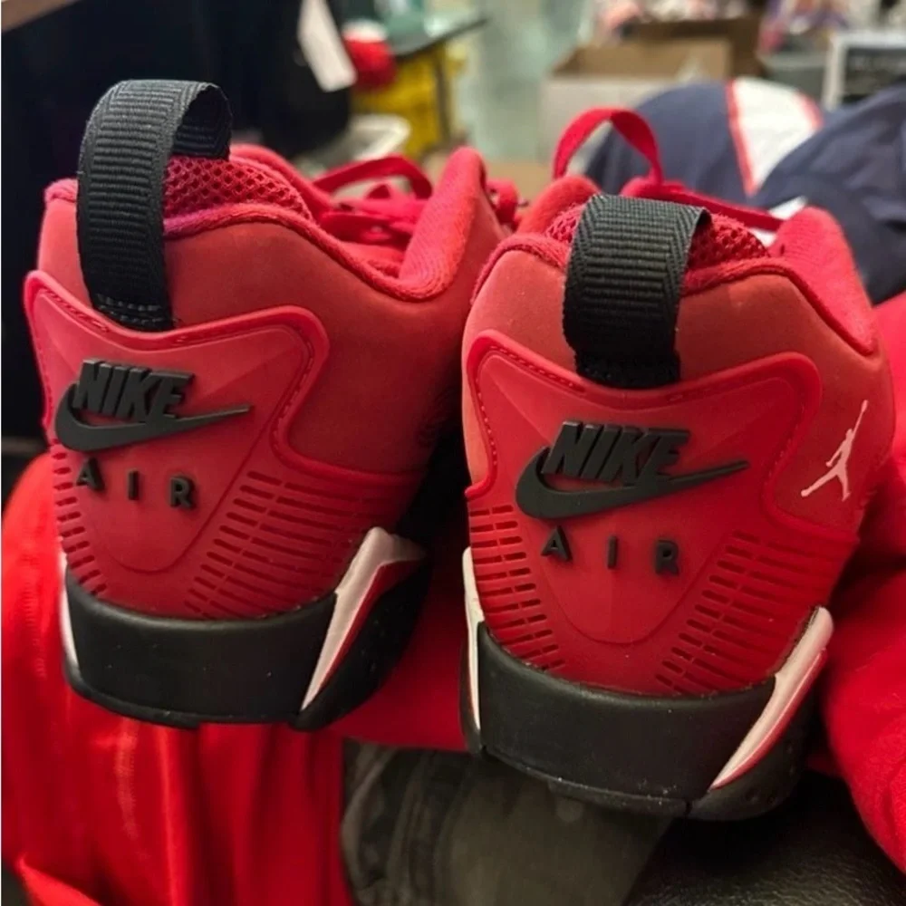 Nike Air Jordan MVP 678 Gym Red Black White Basketball Shoes